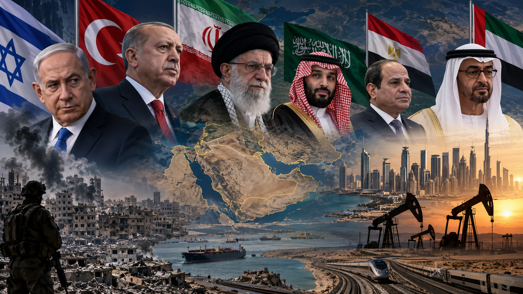 Bliski istok do 2036.: Turska, Iran i nove sile jačaju, američka dominacija slabi